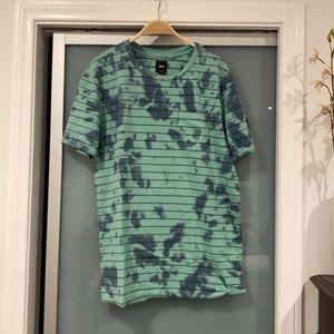 Vans Men’s TShirt...oils splashed pattern size XL